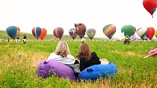 Kazakhstan balloon festival returns with 30 hot air balloons near Almaty
