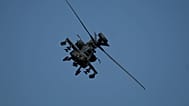 File photo of a US Apache helicopter