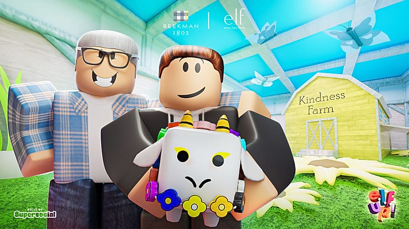 Cosmetics и Beekman 1802 объединяются в честь Всемирного дня доброты в Roblox