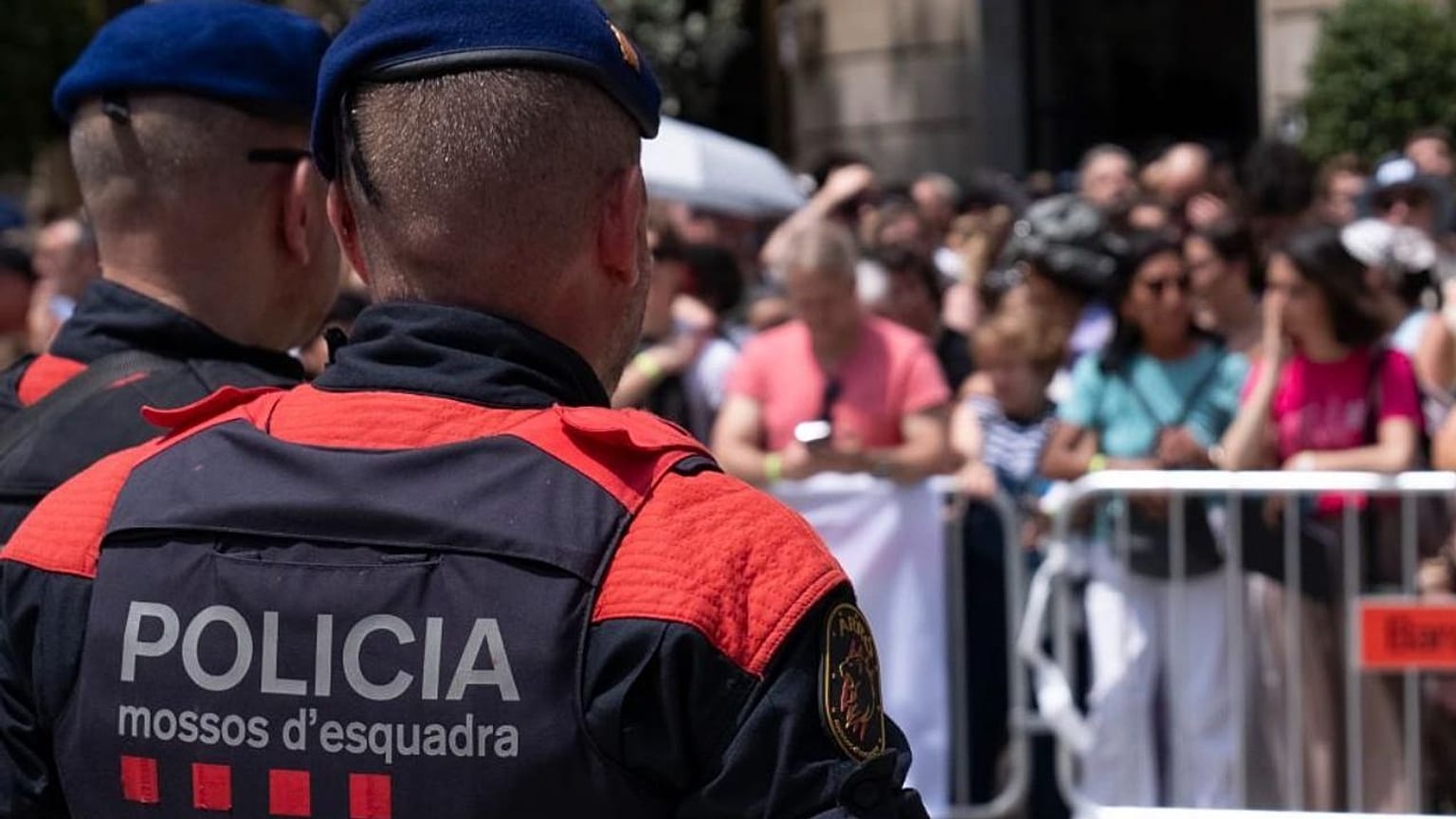 Imagen de archivo de un agente de los Mossos.
