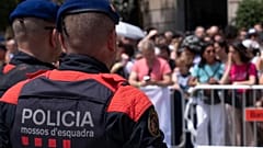 Imagen de archivo de un agente de los Mossos.