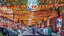Netherlands: Marktweg in The Hague becomes iconic orange street for World Cup fever