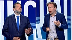 Posłowie do PE Lukas Mandl (Europejska Partia Ludowa) i Rasmus Andresen (Zieloni/WSE)