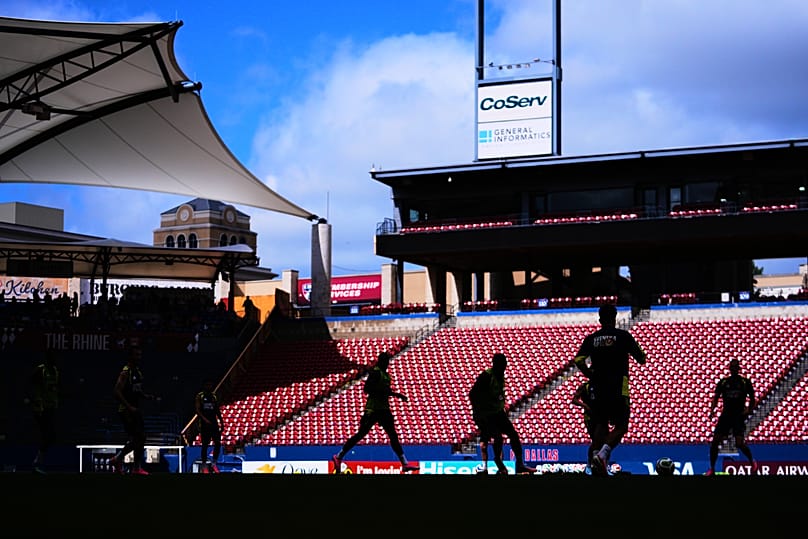 Członkowie męskiej reprezentacji Szwecji trenują na Toyota Stadium we wtorek, 9 czerwca 2026 roku, w Frisco w Teksasie, przed turniejem mistrzostw świata FIFA.