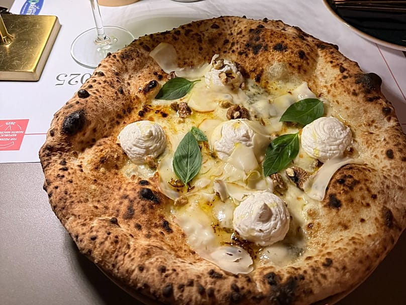 Vou lembrar-me desta pizza do Matto Napoletano pelo resto dos meus dias