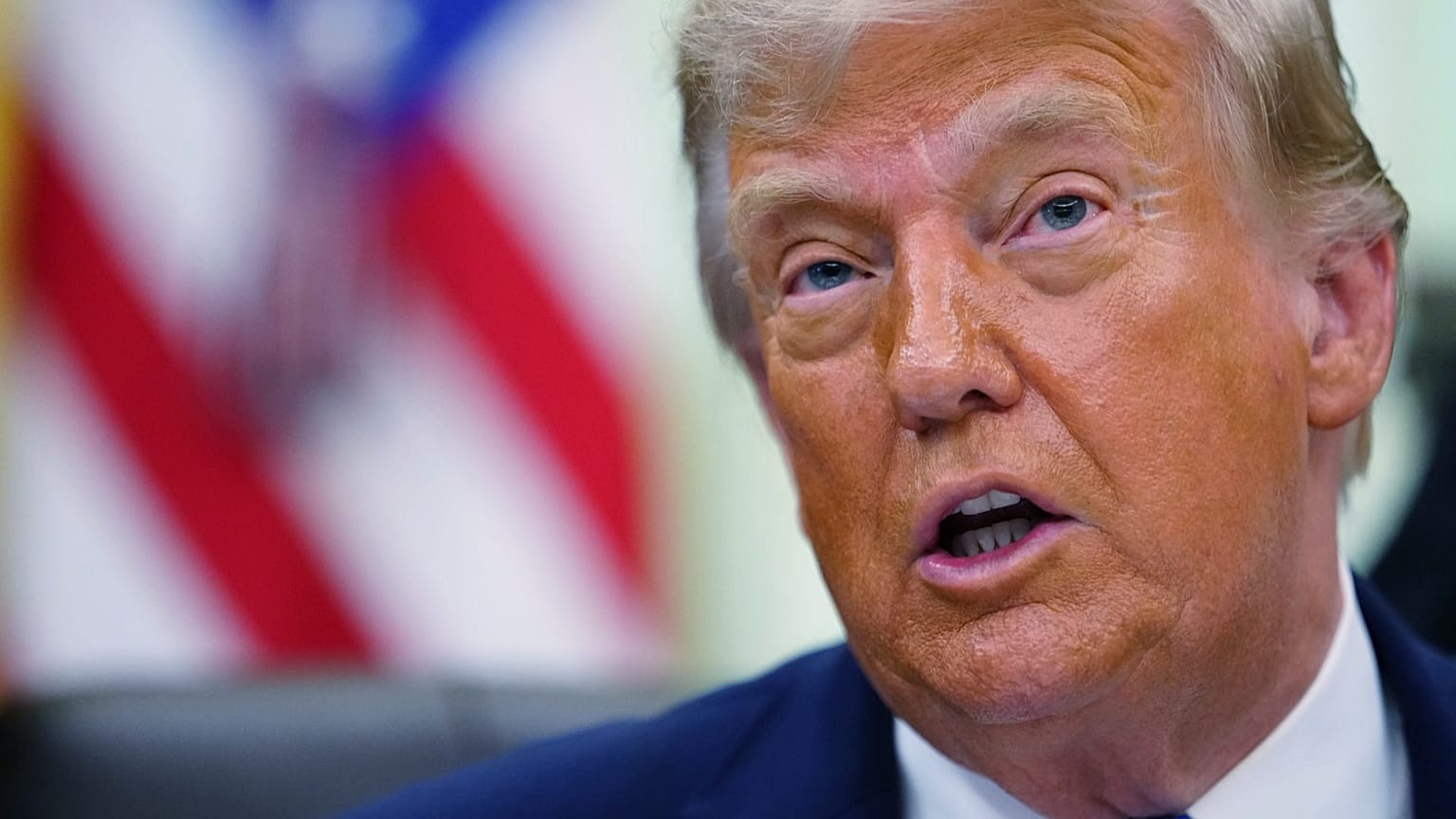 US President Donald Trump speaks in the Oval Office of the White House, 10 June, 2026