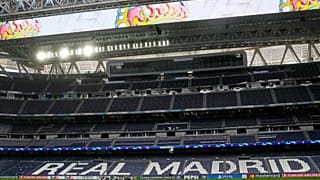 Foto de archivo. Los jugadores del Bayern de Múnich posan en el campo del estadio Santiago Bernabéu de Madrid, España, el martes 7 de mayo de 2024. 