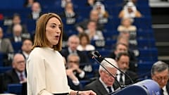 President of the European Parliament Roberta Metsola.