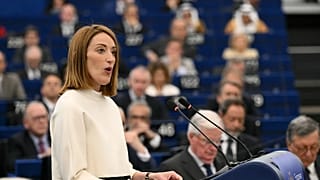 President of the European Parliament Roberta Metsola.