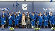 Ana Ivanovic y Rafa Nadal presidieron la graduación de la 10ª promoción de la Rafa Nadal Academy