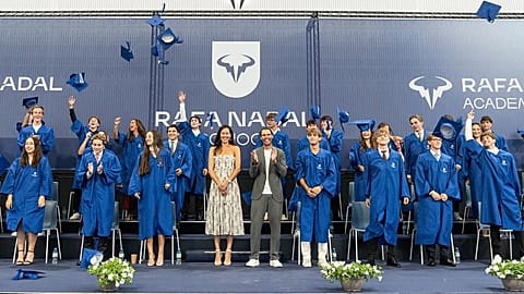 Ana Ivanovic y Rafa Nadal presidieron la graduación de la 10ª promoción de la Rafa Nadal Academy