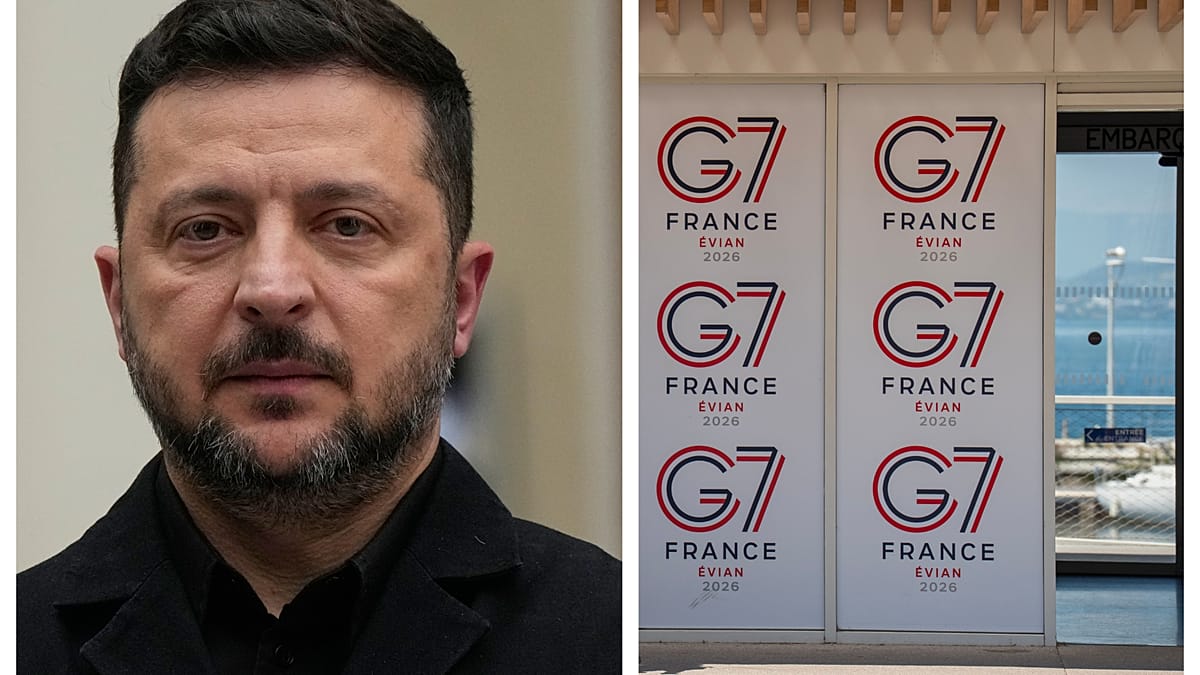 Ο Ζελένσκι προσκλήθηκε στη σύνοδο της G7 στο Εβιάν