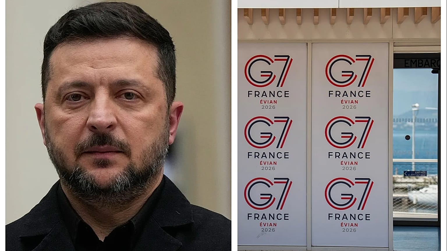 Volodymyr Zelensky invité au G7 français.