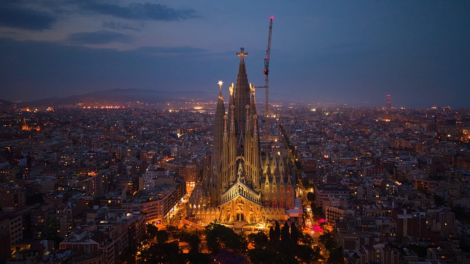 Sagrada Familia w Barcelonie.