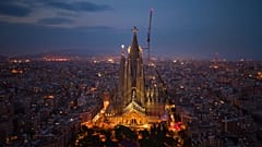 Sagrada Familia w Barcelonie.