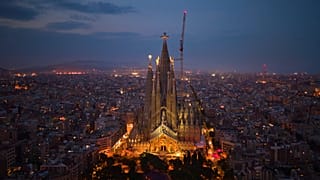 Sagrada Familia w Barcelonie.