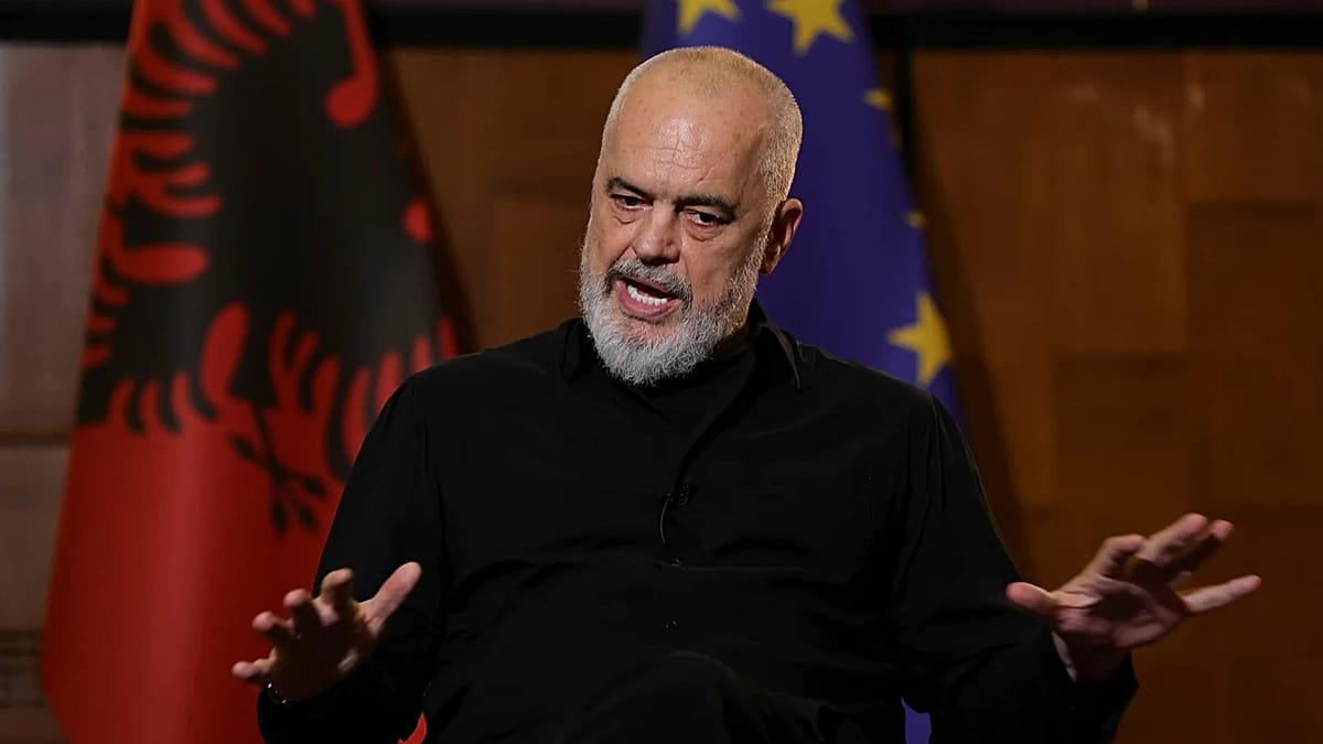 Rama repeats claims of Iranian cyberterrorism as protests continue Rama repeats claims of Iranian cyberterrorism as protests continue