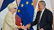 Η Γαλλίδα υπουργός Άμυνας και ο υπουργός Άμυνας της Κύπρου