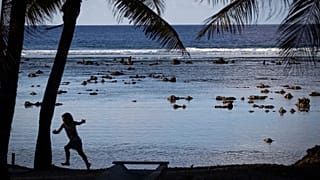 Nauru'da manzara