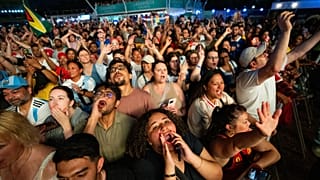 El público vitorea durante un concierto de cuenta regresiva previo al Mundial de Fútbol, ​​el miércoles 10 de junio de 2026, en Toronto.