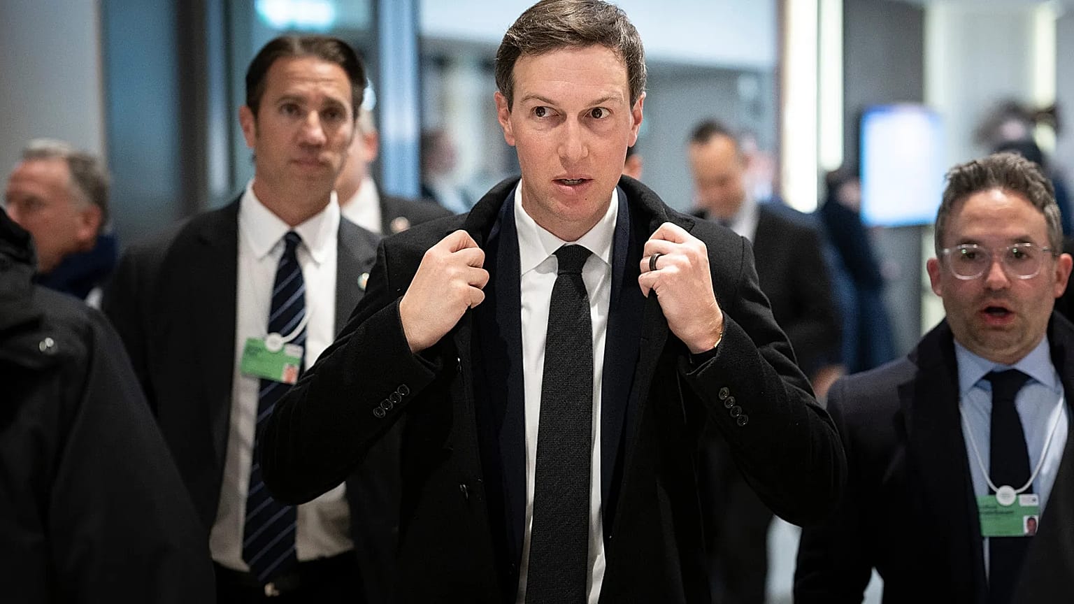Jared Kushner es hijo de un acaudalado magnate inmobiliario y está casado con Ivanka, la hija de Donald Trump. 20 de enero de 2026.
