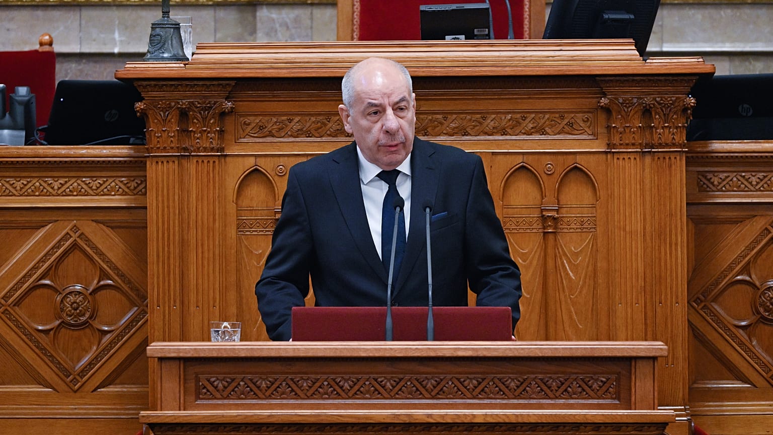Sulyok Tamás köztársasági elnök a parlament alakuló ülésén 2026. május 9-én