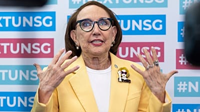 Three women vying to become UN's first female secretary-general