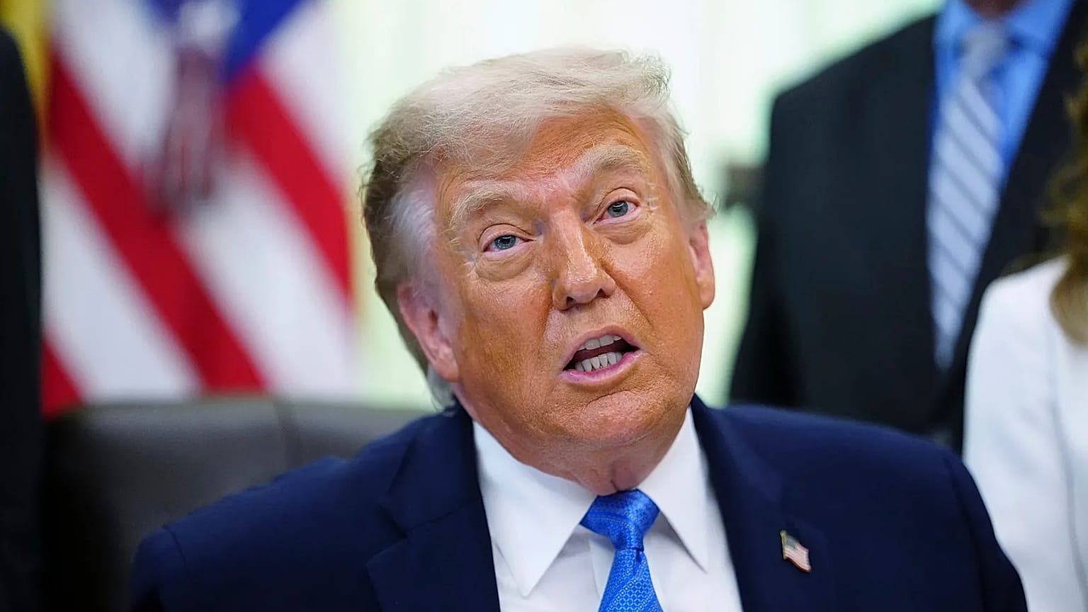 US President Donald Trump speaks in the Oval Office of the White House, 10 June, 2026