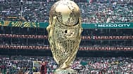 Fher Olvera, lead singer of Mexican pop rock band Mana performs before the start of the World Cup Group A soccer match between Mexico and South Africa in Mexico City,