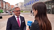 Magnus Brunner, EU Commissioner for Internal Affairs and Migration & Angela Skujins, Euronews