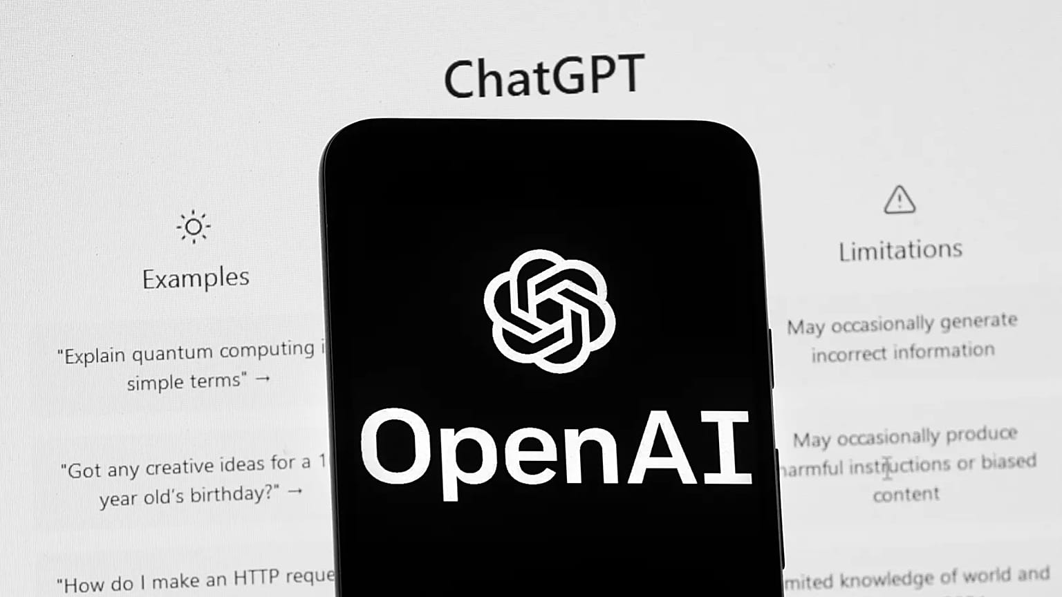 OpenAI logo.