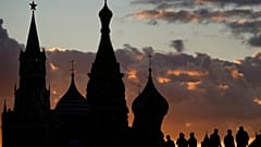 Парке Зарядье на закате в Москве, Россия, четверг, 28 августа 2025 года