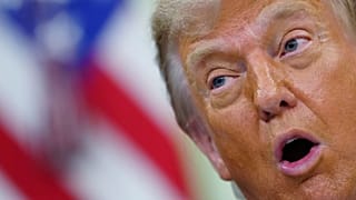 الرئيس دونالد ترامب يتحدث في المكتب البيضاوي للبيت الأبيض، الأربعاء 10 يونيو 2026، في واشنطن. (AP Photo/جوليا ديماري نيخينسون)