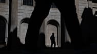 Pedestrians walk past the Bank of England in London, 30 April 2026