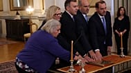 Η ορκωμοσία των νέων στελεχών της κυβέρνησης