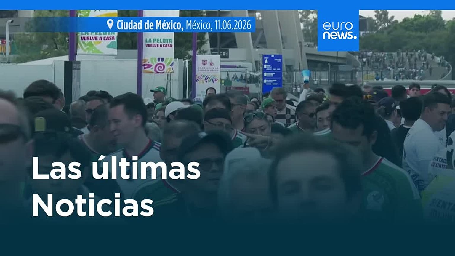 Últimas noticias | 12 junio 2026 - Mediodía