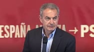 Zapatero durante un acto del PSOE.