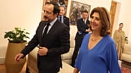 Ο Πρόεδρος της Κυπριακής Δημοκρατίας Νίκος Χριστοδουλίδης με την Προσωπική Απεσταλμένη του Αντόνιο Γκουτέρες για το Κυπριακό, Μαρίχα Άνχελα Ολγκίν Κουεγιάρ