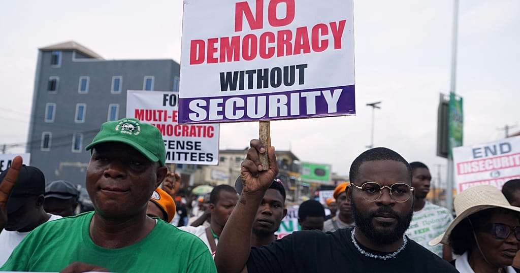 Nigeria Democracy Day: protesters denounce insecurity and high cost of living