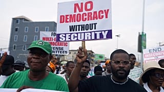 Journée de la démocratie au Nigeria : des manifestants dénoncent l'insécurité et la cherté de la vie