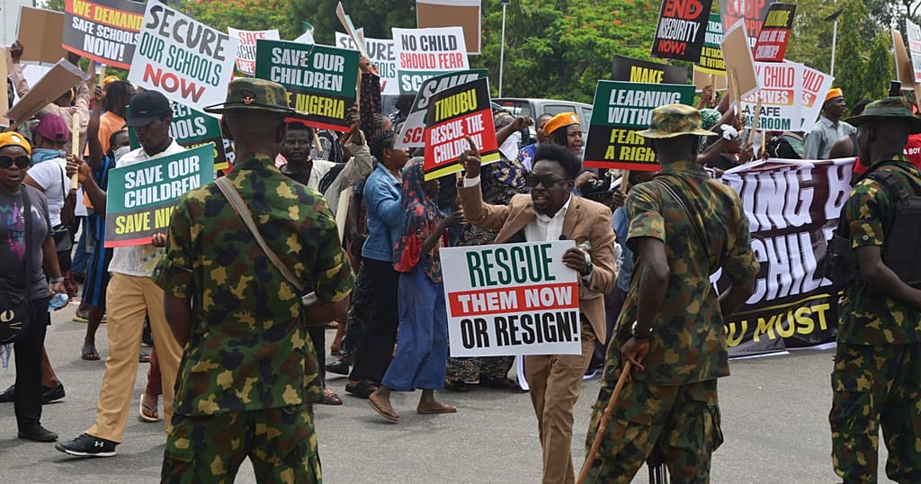 Nigeria : une manifestation contre l'insécurité à Abuja, dispersée par la police