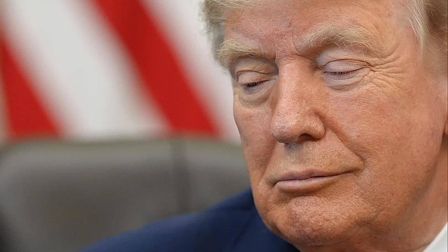 Presidente dos EUA Donald Trump fotografado no Salão Oval da Casa Branca, em 11 de junho de 2026