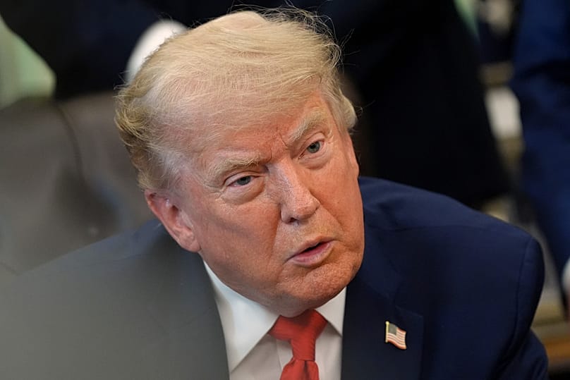 US President Donald Trump speaks in the Oval Office of the White House, 11 June, 2026