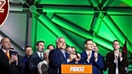  A Fidesz-KDNP eredményvárója a Bálnában 2026. április 12-én.