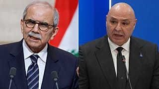 الرئيس اللبناني جوزيف عون (يمينا) ورئيس الوزراء نواف سلام (يسارا)
