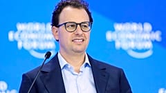 FILE - Dario Amodei, CEO and co-founder of Anthropic, attends the annual meeting of the World Economic Forum in Davos, Switzerland, 23 Jan. 2025. 