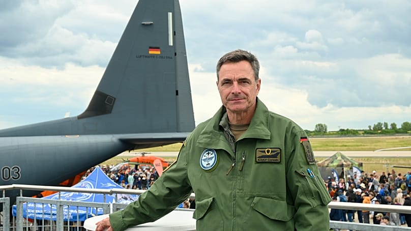 Oberst Kristof Conrath, Bundeswehr-Verantwortlicher der ILA 2026, 13.06.2026
