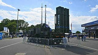 Ein IRIS-T SLM-System bei der ILA 2026, 13.06.2026