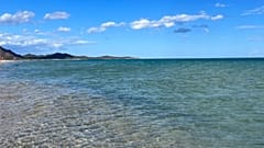 Playa de Villasimius en Cerdeña