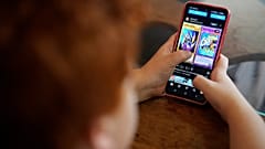 A boy uses a social media platform, 19 March, 2026